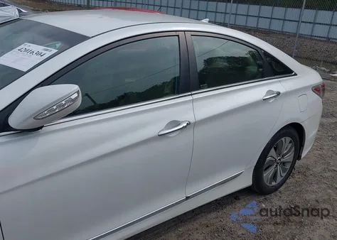 2013 Hyundai Sonata Hybrid Limited из США, поврежденный, VIN KMHEC4A45DA100533